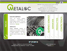 Tablet Screenshot of cimetaloc.com